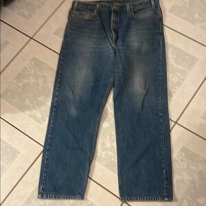 Men's Levi’s 505 Blue Jeans Size W38 L32